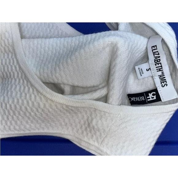 Elizabeth and James 5F Bergdorf Goodman sleeveless cropped stretch top Small - Picture 4 of 4